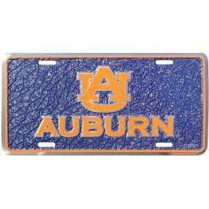 Auburn Tigers NCAA Mosaic License Plate